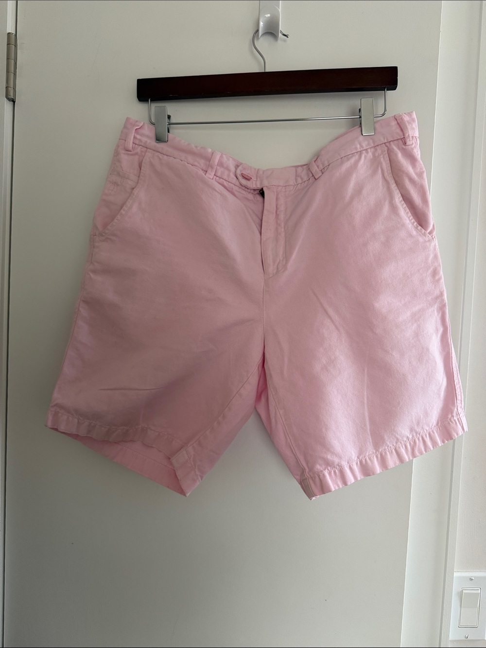 Strong Boalt Walking Light Pink Cotton Shorts 8" men size 34